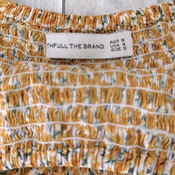 Faithfull The Brand Laszlo Smocked Floral Jumpsuit Anthropologie Size Small - Picture 9 of 10